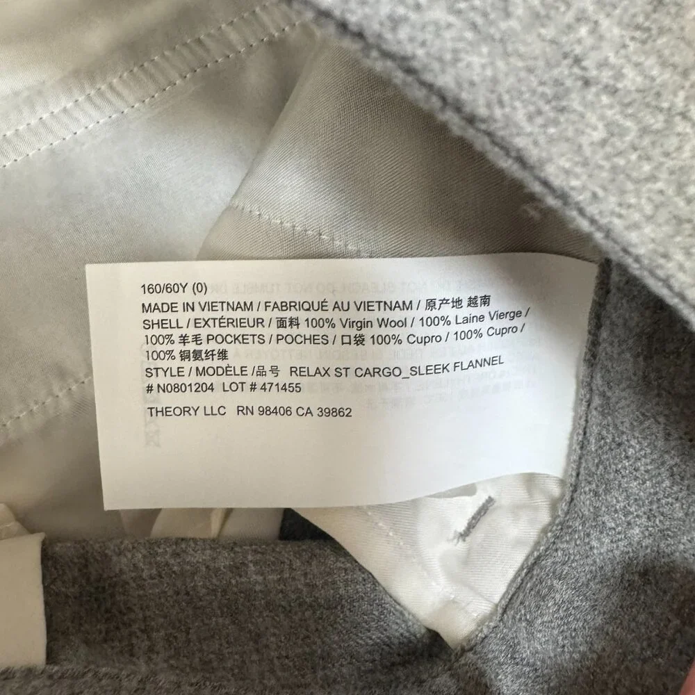 Theory Cropped Pants - Picture 7 of 9